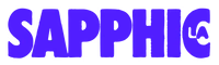 Sapphic LA logo